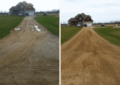 Driveway Construction Lapeer County MI – Before & After Image 5